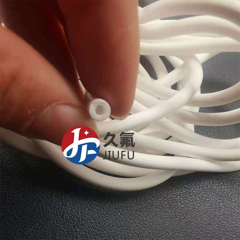 eptfe白色防水透氣管彈性柔軟微孔過(guò)濾膨體聚四氟套管eptfe軟管